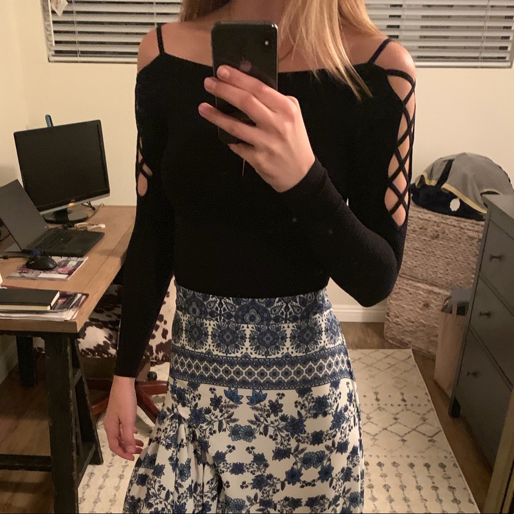 Black Free People Top!